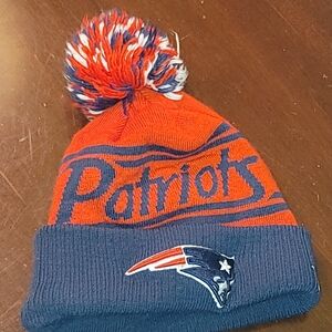 Vintage New England Patriots Winter Hat with long S